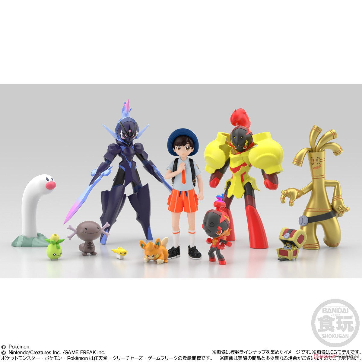 [PREORDER] POKÉMON SCALE WORLD PALDEA REGION SET W/O GUM