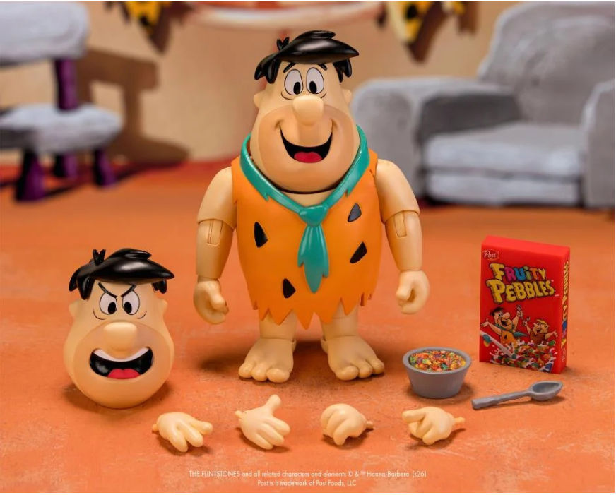 Jada Toys 1:12 Action Figure - Fruity Pebbles - Fred Flintstone