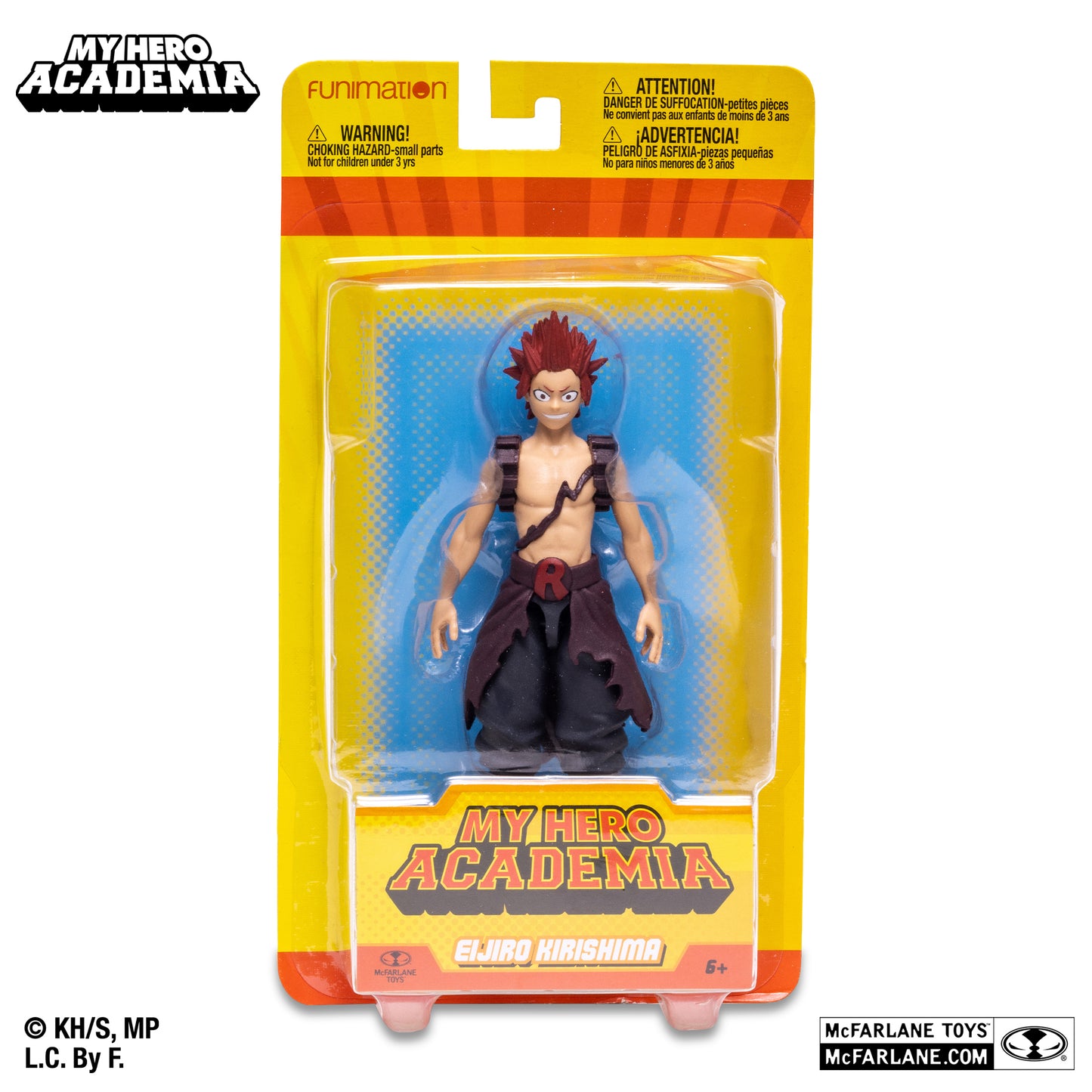 McFarlane My Hero Academia 5IN Figures WV3 Eijiro Kirishima
