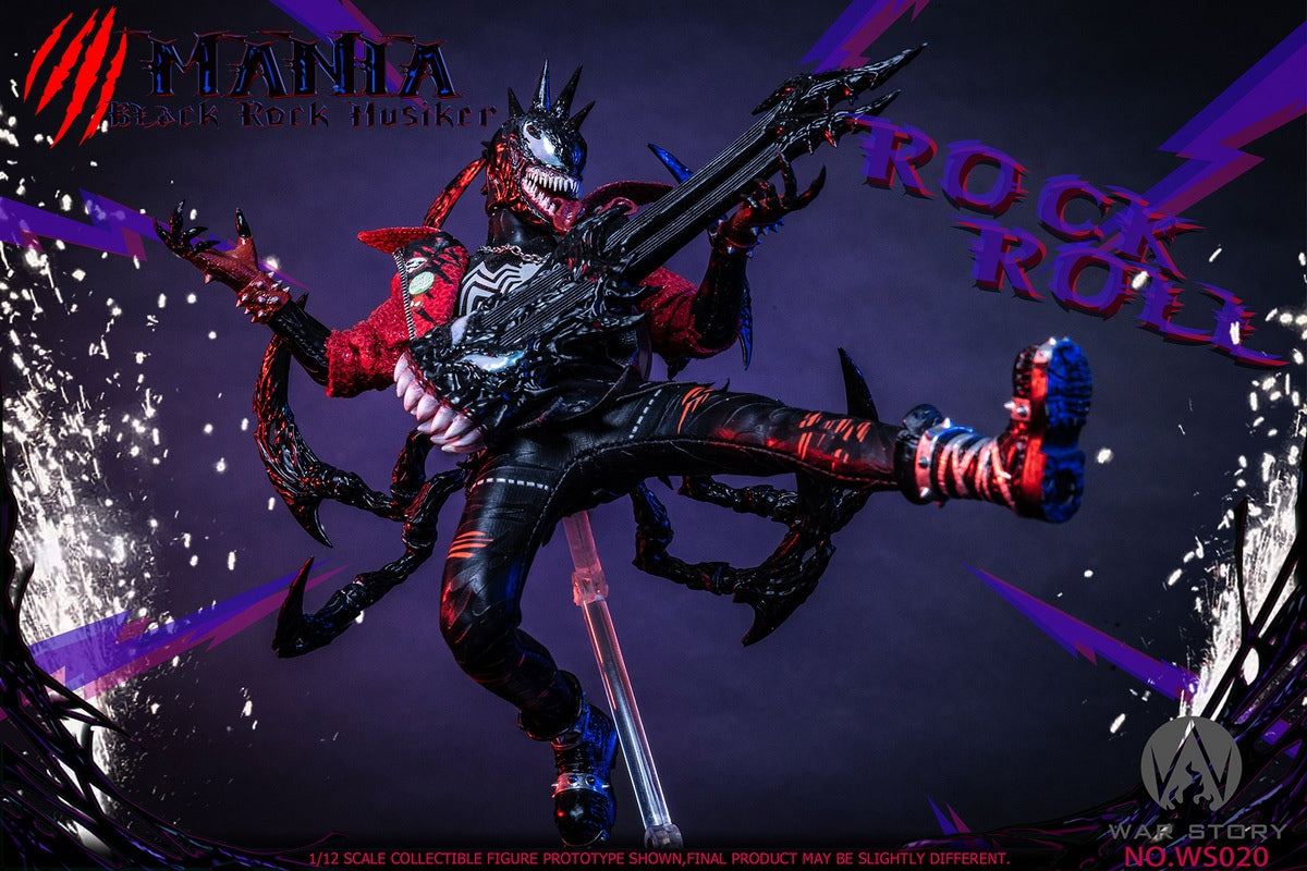 [PREORDER] War Story 1/12 Black Rock Musician Mania WS020