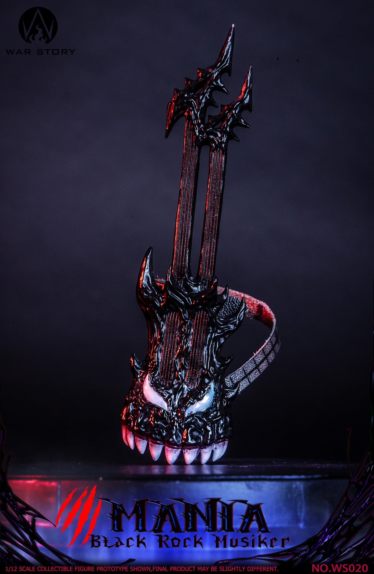 [PREORDER] War Story 1/12 Black Rock Musician Mania WS020