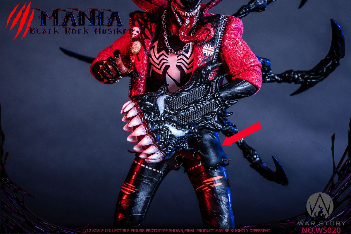 [PREORDER] War Story 1/12 Black Rock Musician Mania WS020