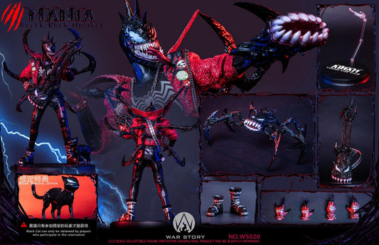 [PREORDER] War Story 1/12 Black Rock Musician Mania WS020