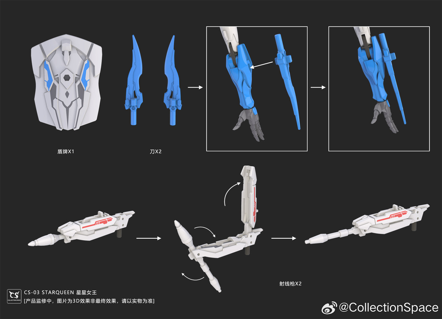 [PREORDER] Collection Space CS-03 StarQueen Starscream