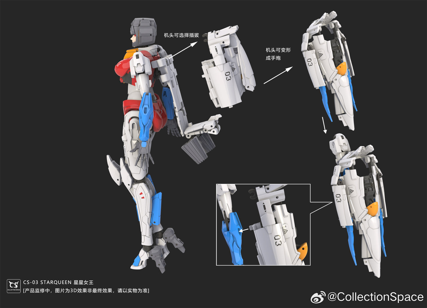 [PREORDER] Collection Space CS-03 StarQueen Starscream