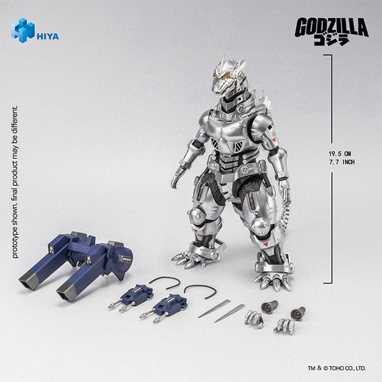 [PREORDER 030226] HIYA Toys 19.5cm Godzilla Against Mechagodzilla 2002 Mechagodzilla MFS-3 EBG0289