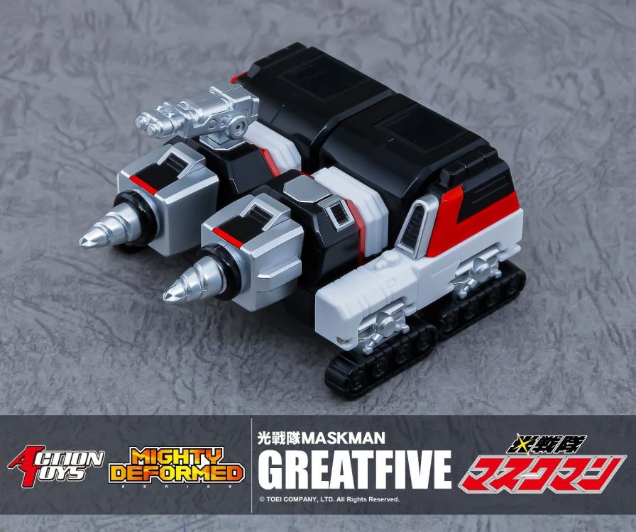 [PREORDER] MIGHTY DEFORMED Great Five Maskman