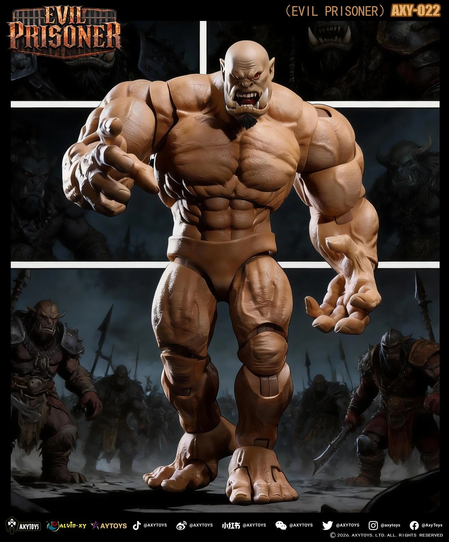 [PREORDER 072026] AXYTOYS AXY-022 Evil Prisoner Original Color Ver.