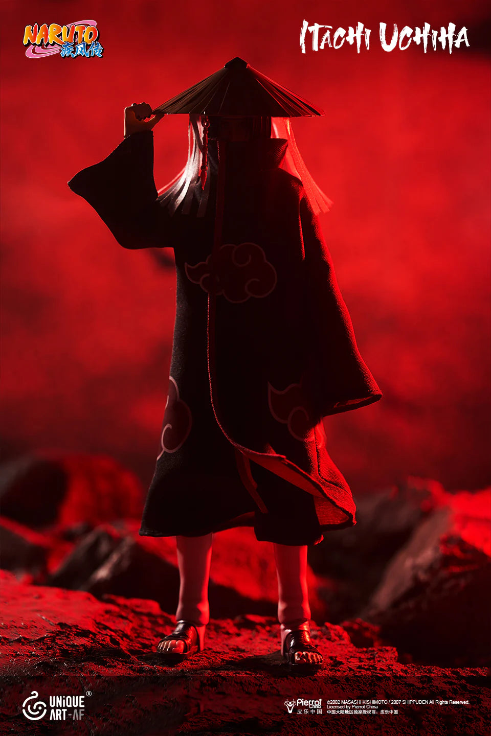 [PREORDER 070626] UNiQUE ART UA001B 1/12 Naruto Shippuden Uchiha Itachi Playable Version