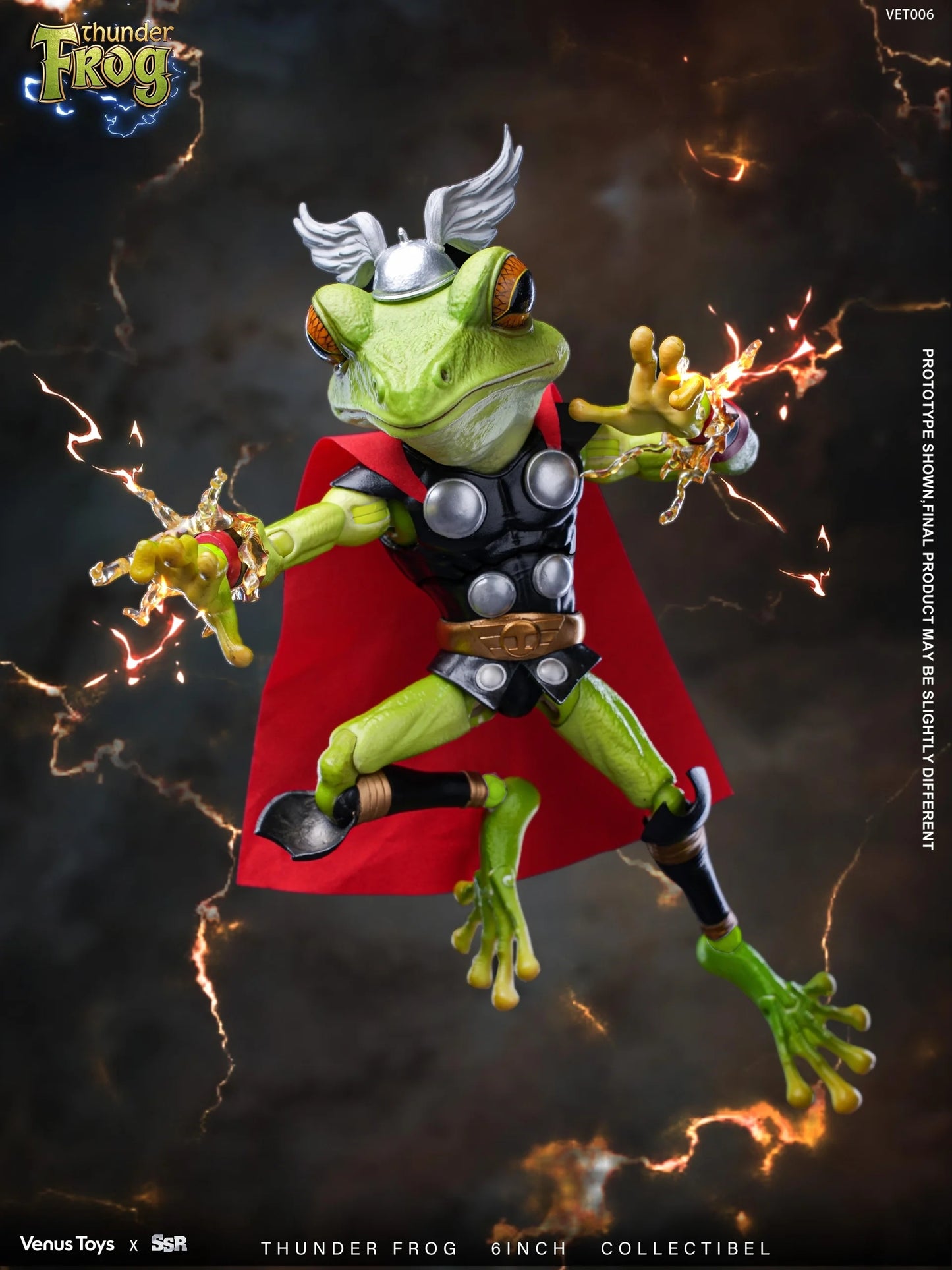 [PREORDER 080626] SSR X Venus Toys Thunder Frog 1/12 Action Figure