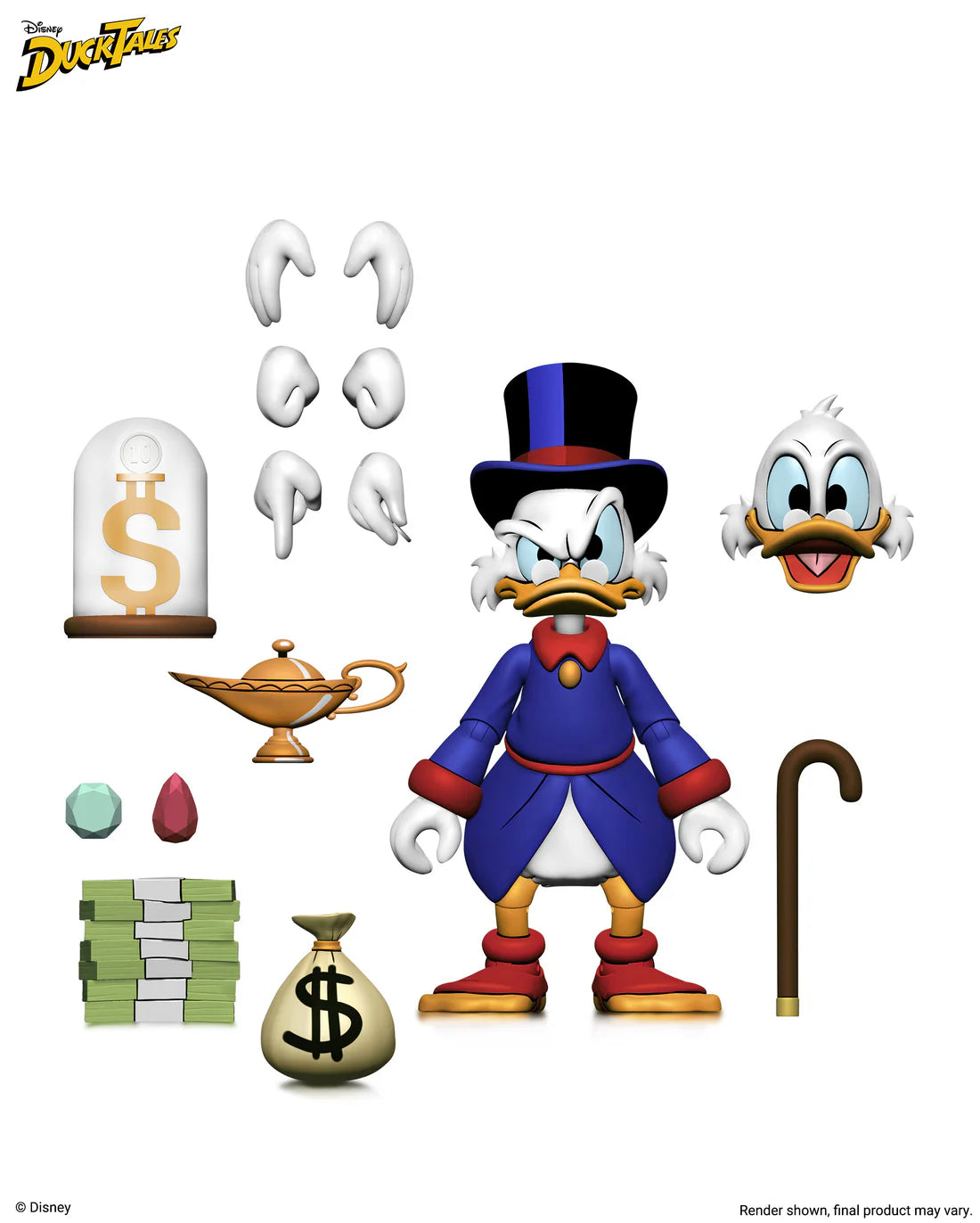 [PREORDER] DuckTales - 7” Scale Action Figure - Ultimate Scrooge McDuck