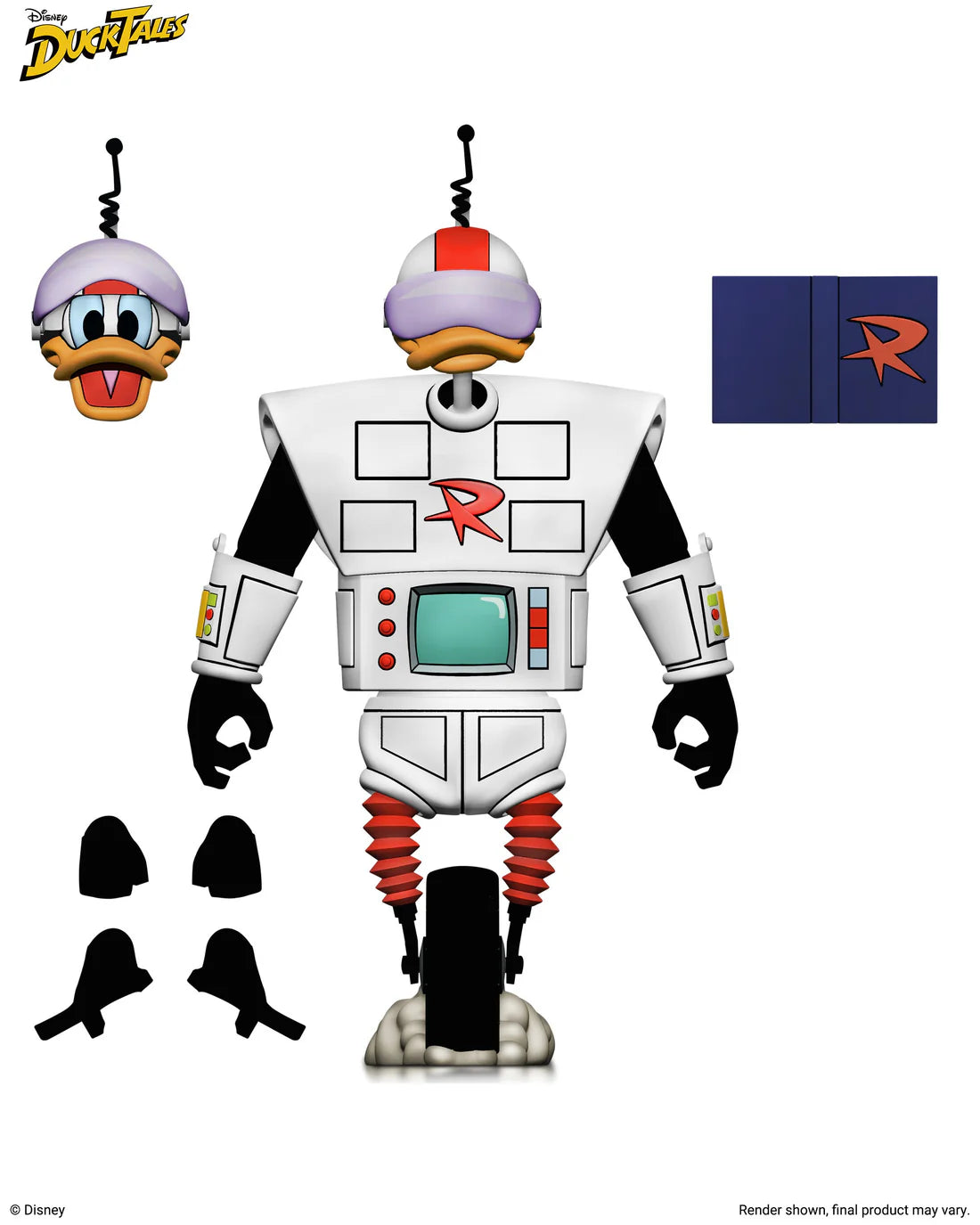 [PREORDER] DuckTales - 7” Scale Action Figure - Ultimate Gizmoduck