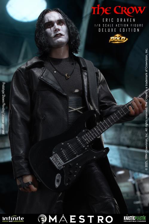 [PREORDER 021026] Kaustic Plastik KP 43222 1/6 The Crow Maestro Eric Draven GOLD Deluxe Edition