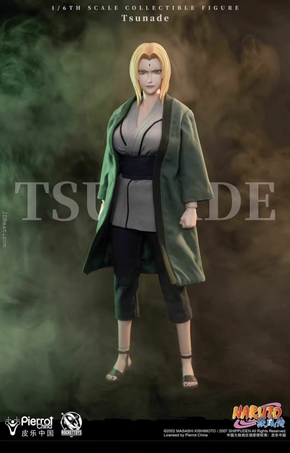 [PREORDER] ROCKETTOYS ROC-009 1/6 Genuine Authorized Naruto Shippuden "Tsunade"