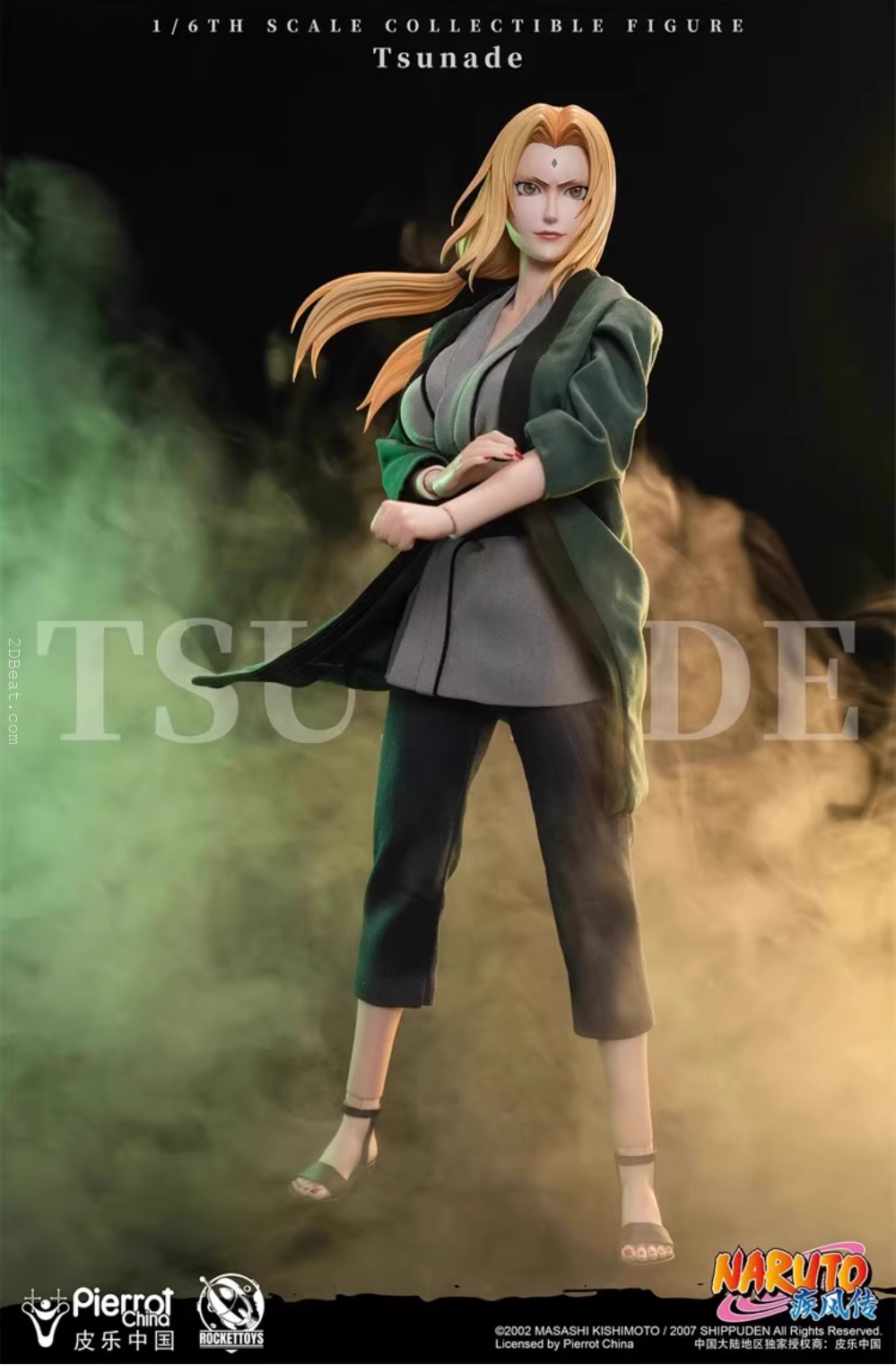 [PREORDER] ROCKETTOYS ROC-009 1/6 Genuine Authorized Naruto Shippuden "Tsunade"