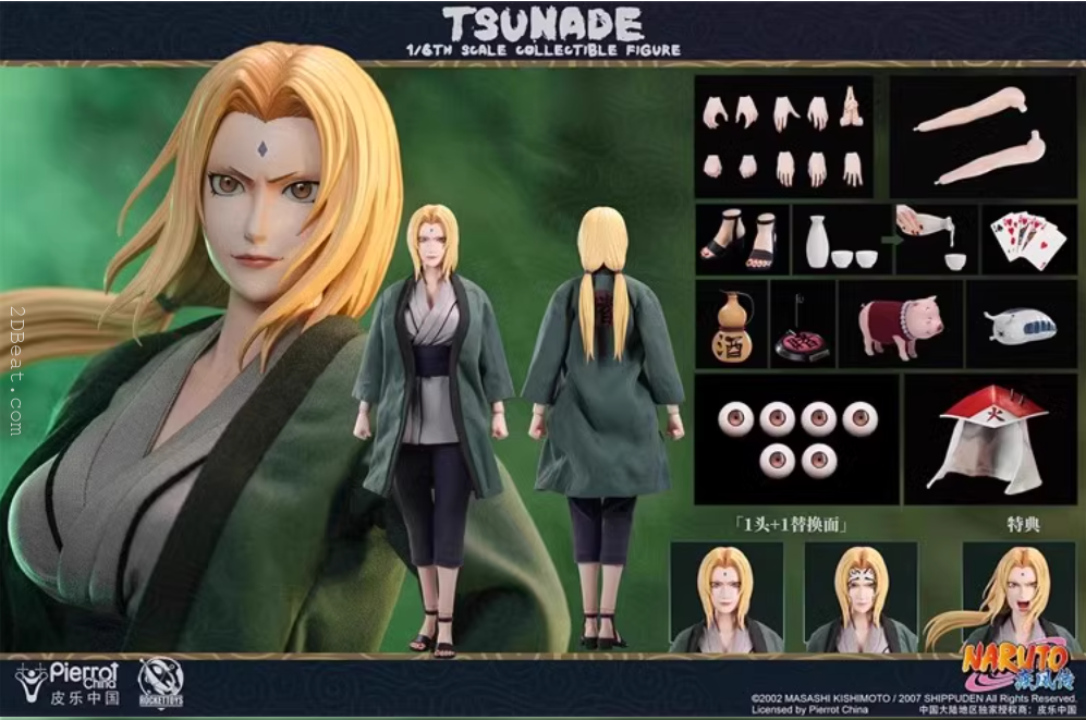 [PREORDER] ROCKETTOYS ROC-009 1/6 Genuine Authorized Naruto Shippuden "Tsunade"