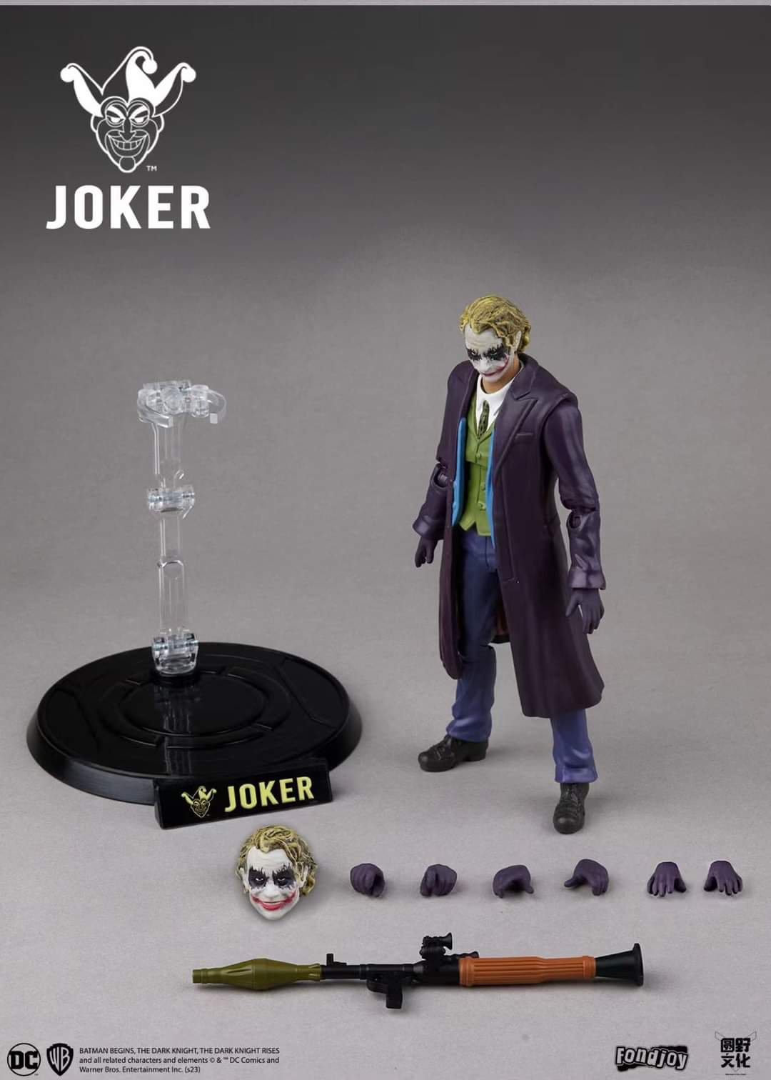 [PREORDER] FondJoy DC Figure Series - Joker 1/9