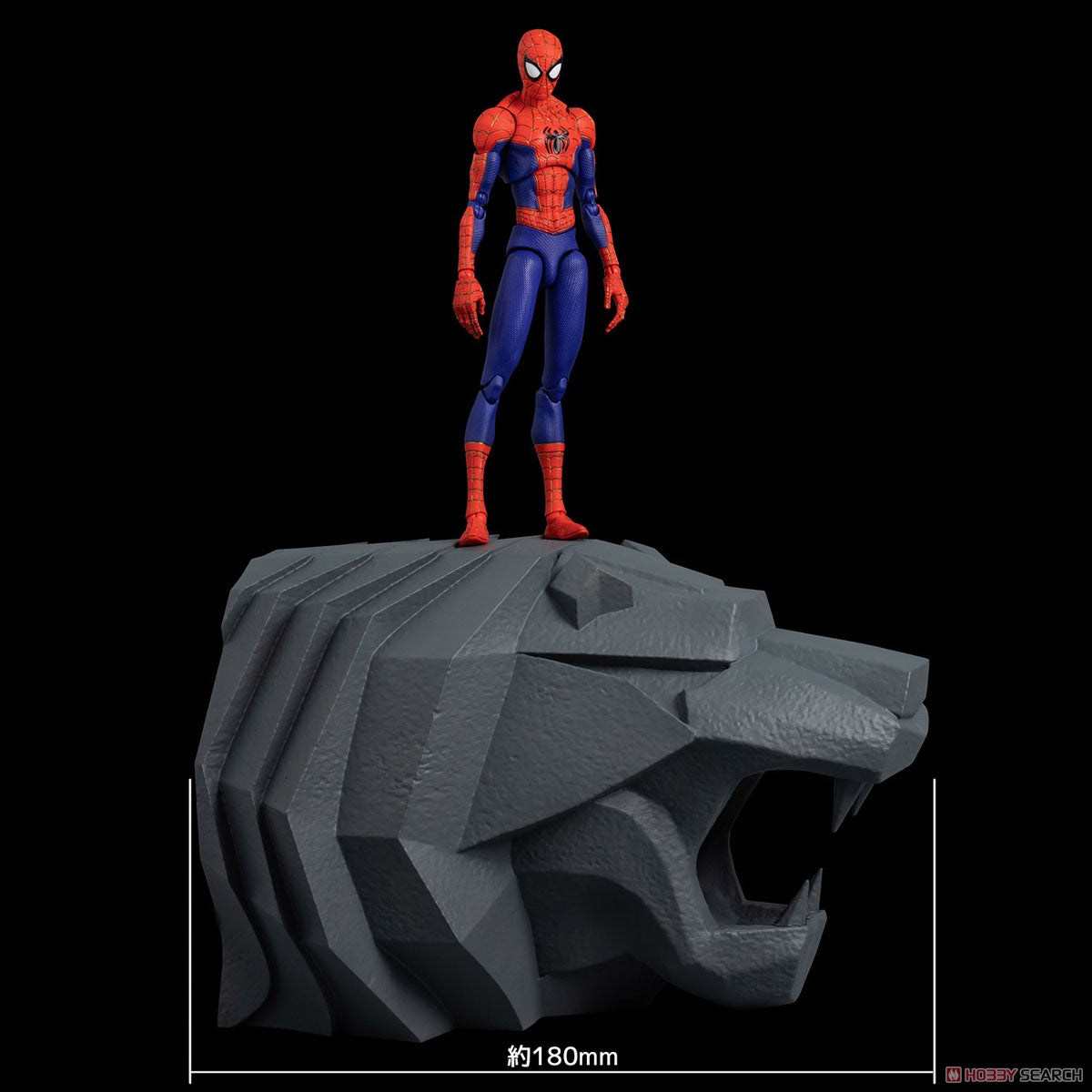 [PREORDER] Spider-Man: Into the Spider-verse SV-ACTION Peter B. Parker / Spider-Man (with Statue)