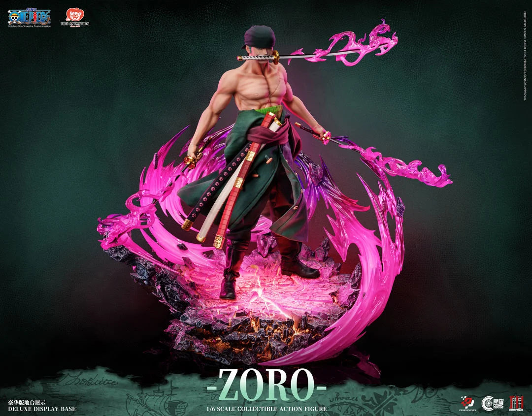 [PREORDER 060426] Pixel Poses | Cosmic Creations × Jimei Palace 1/6 One Piece Roronoa Zoro Action Figure Overseas Version PP-200595 Deluxe Edition