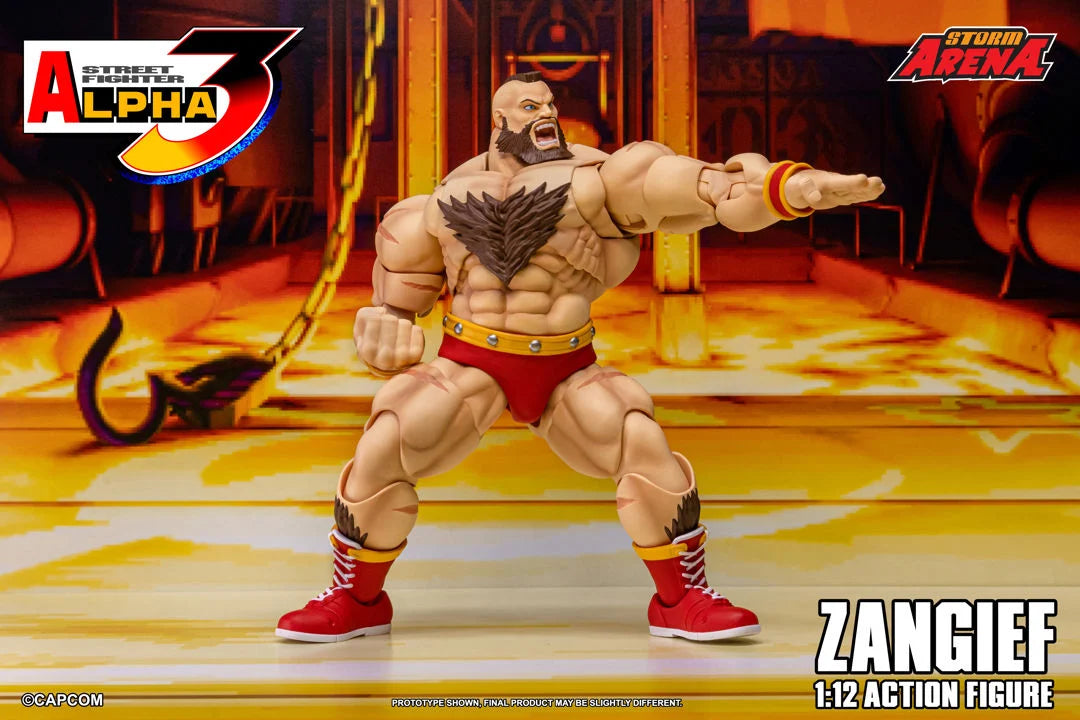 [PREORDER 080926] Storm Collectibles 1/12 Street Fighter ZERO 3 ZANGIEF