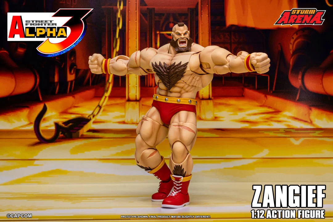 [PREORDER 080926] Storm Collectibles 1/12 Street Fighter ZERO 3 ZANGIEF