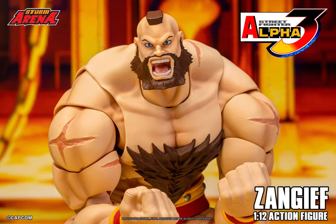 [PREORDER 080926] Storm Collectibles 1/12 Street Fighter ZERO 3 ZANGIEF
