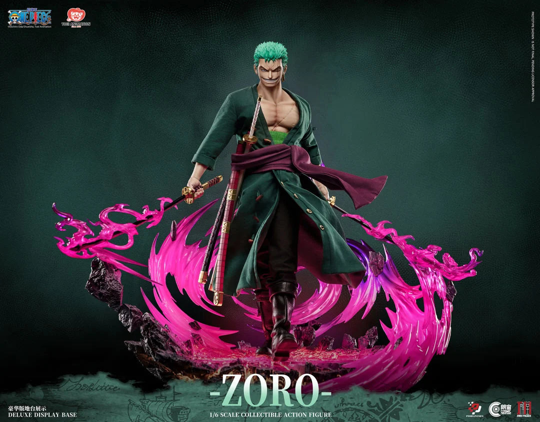 [PREORDER 060426] Pixel Poses | Cosmic Creations × Jimei Palace 1/6 One Piece Roronoa Zoro Action Figure Overseas Version PP-200595 Deluxe Edition