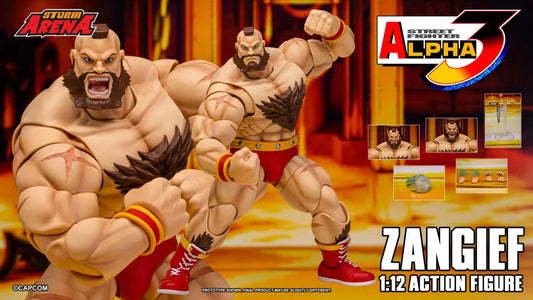 [PREORDER 080926] Storm Collectibles 1/12 Street Fighter ZERO 3 ZANGIEF