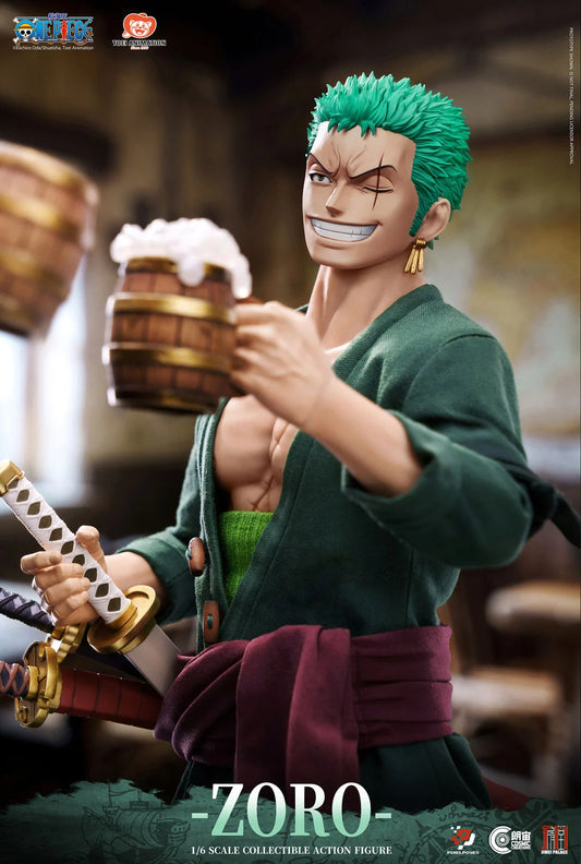 [PREORDER 060426] Pixel Poses | Cosmic Creations × Jimei Palace 1/6 One Piece Roronoa Zoro Action Figure Overseas Version PP-200595 Deluxe Edition