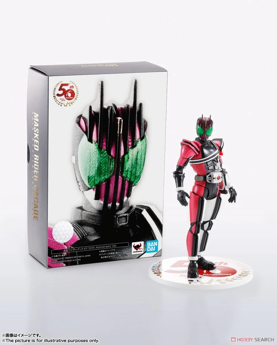 [PREORDER] S.H.Figuarts (SHINKOCCHOU SEIHOU) MASKED RIDER DECADE 50th Anniversary Ver. (Reissue)
