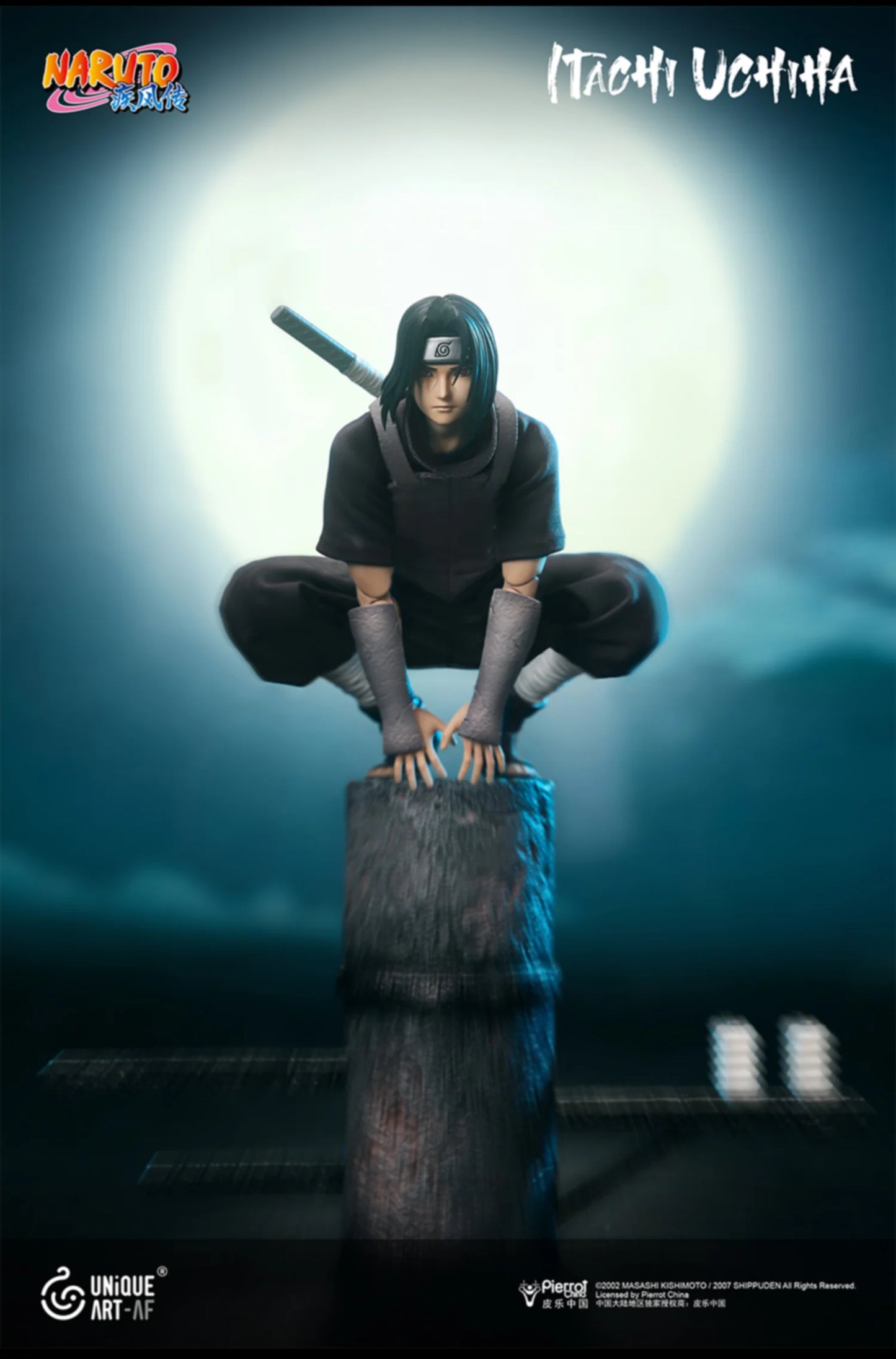 [PREORDER 070526] UNiQUE ART UA001A 1/12 Naruto Shippuden Uchiha Itachi Classic Edition