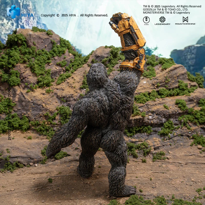 [PREORDER 121125] HIYA Toys 22cm Godzilla x Kong The New Empire - Kong (B.E.A.S.T. Glove Version) SSG0424