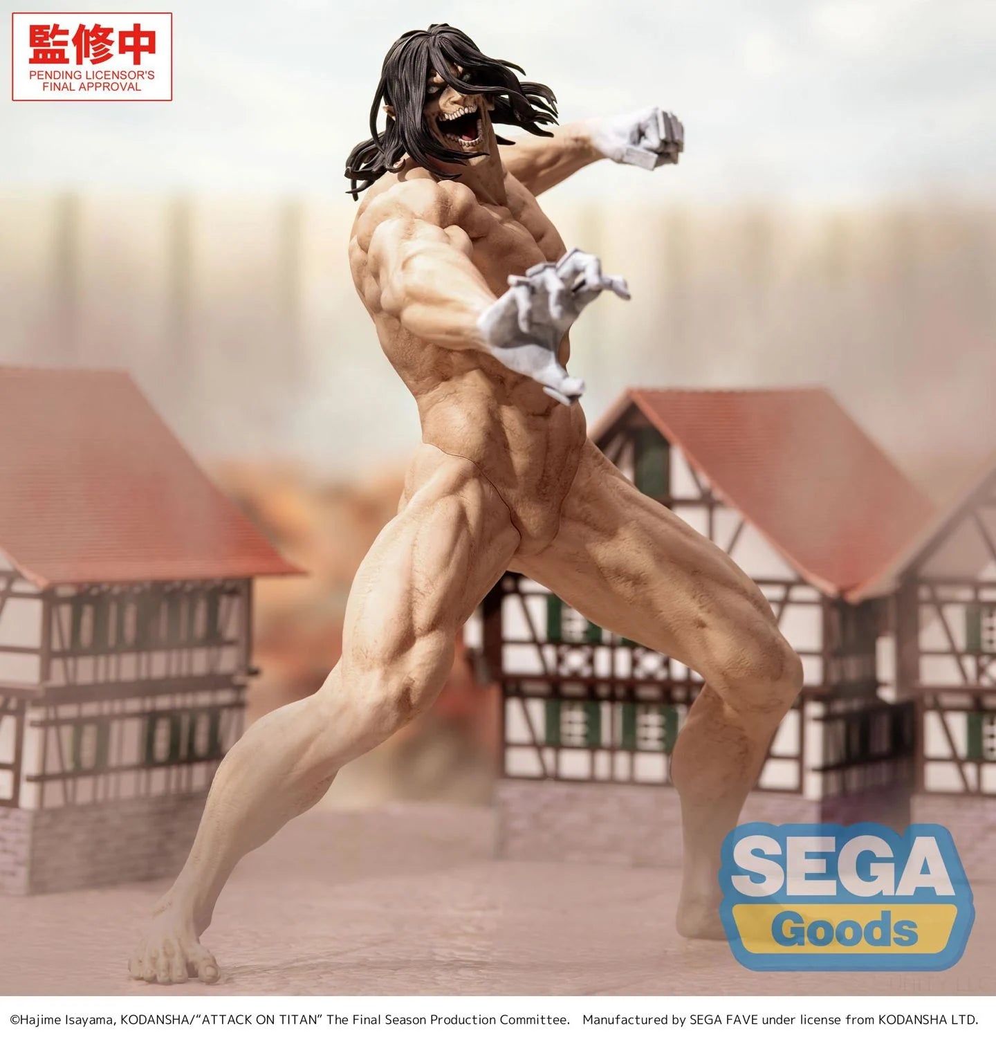[PREORDER 053126] GigantiX "Attack on Titan" -Eren Yeager- Attack Titan Ver.