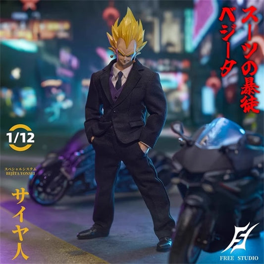 [PREORDER] FREE STUDIO NO.01 1/12 Business Tycoon Prince of Saiyans - Vegeta