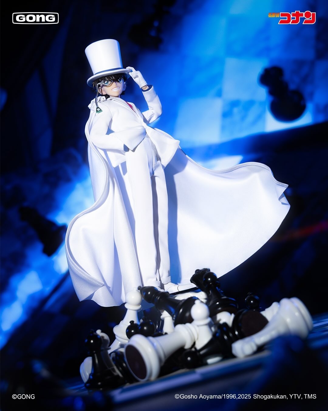 [PREORDER 052426] POPMART GONG-018 22.5cm Detec ve Conan Series Phantom Thief Kid Approximately 22.5cm tall
