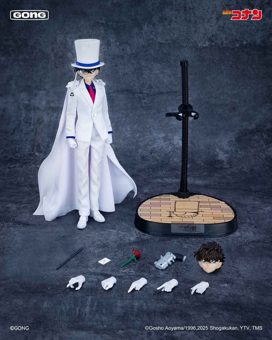 [PREORDER 052426] POPMART GONG-018 22.5cm Detec ve Conan Series Phantom Thief Kid Approximately 22.5cm tall