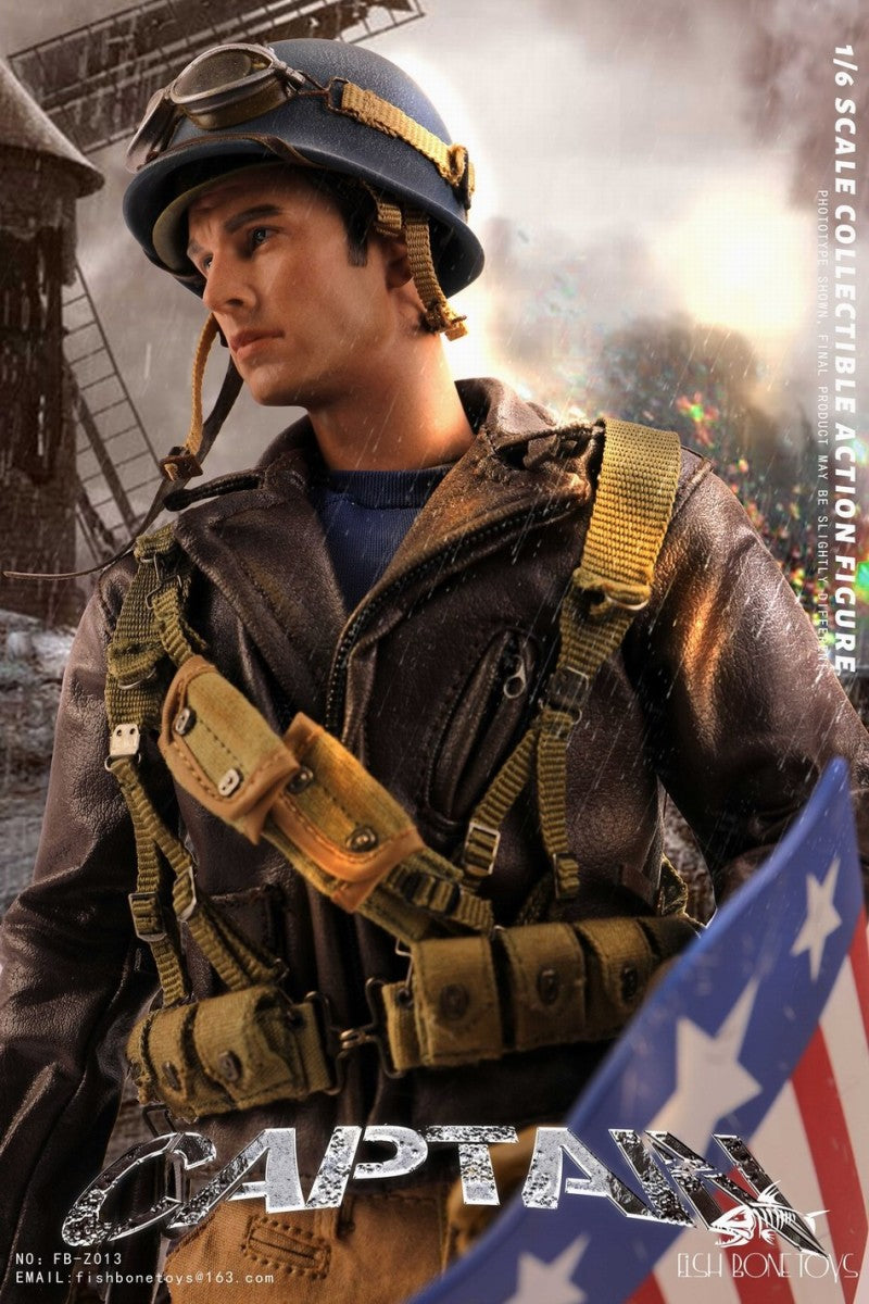 [PREORDER] FISH BONETOYS FB-Z013 1/6 America World War II Captain