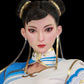 [PREORDER] STAR MAN 1/6 Female Fighter, Blue cloud patterned white cheongsam version MS-011