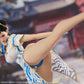 [PREORDER] STAR MAN 1/6 Female Fighter, Blue cloud patterned white cheongsam version MS-011