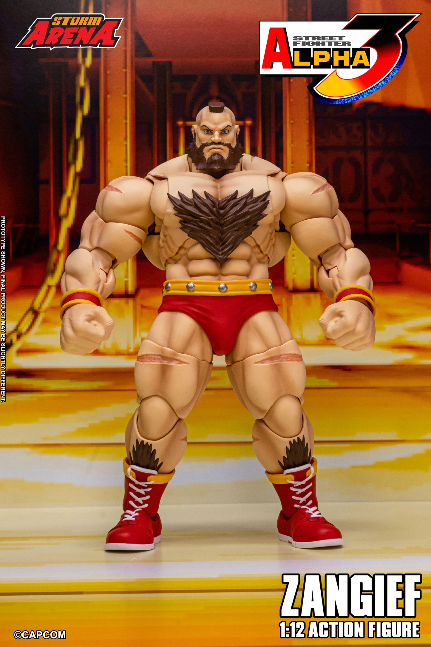 [PREORDER 080926] Storm Collectibles 1/12 Street Fighter ZERO 3 ZANGIEF