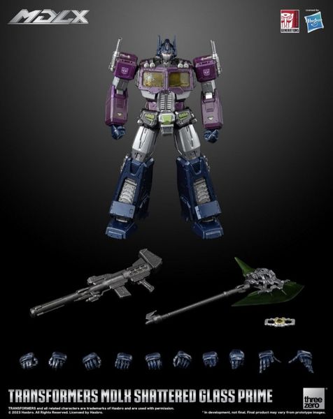 [PREORDER] Threezero Transformers MDLX Shattered Glass Optimus Prime