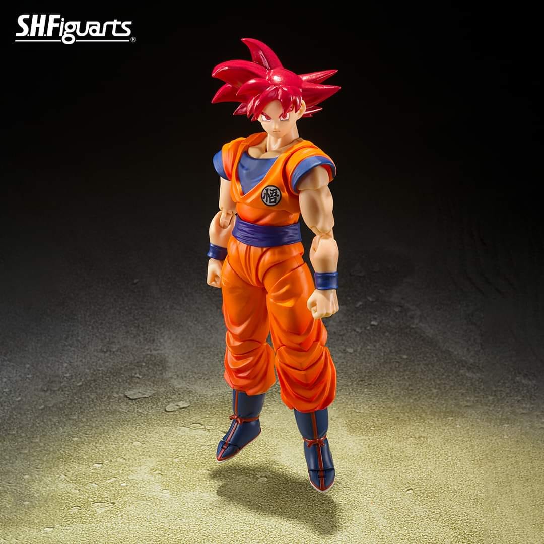 [PREORDER] S.H.Figuarts Super Saiyan God Son Goku - Saiyan God of Virute