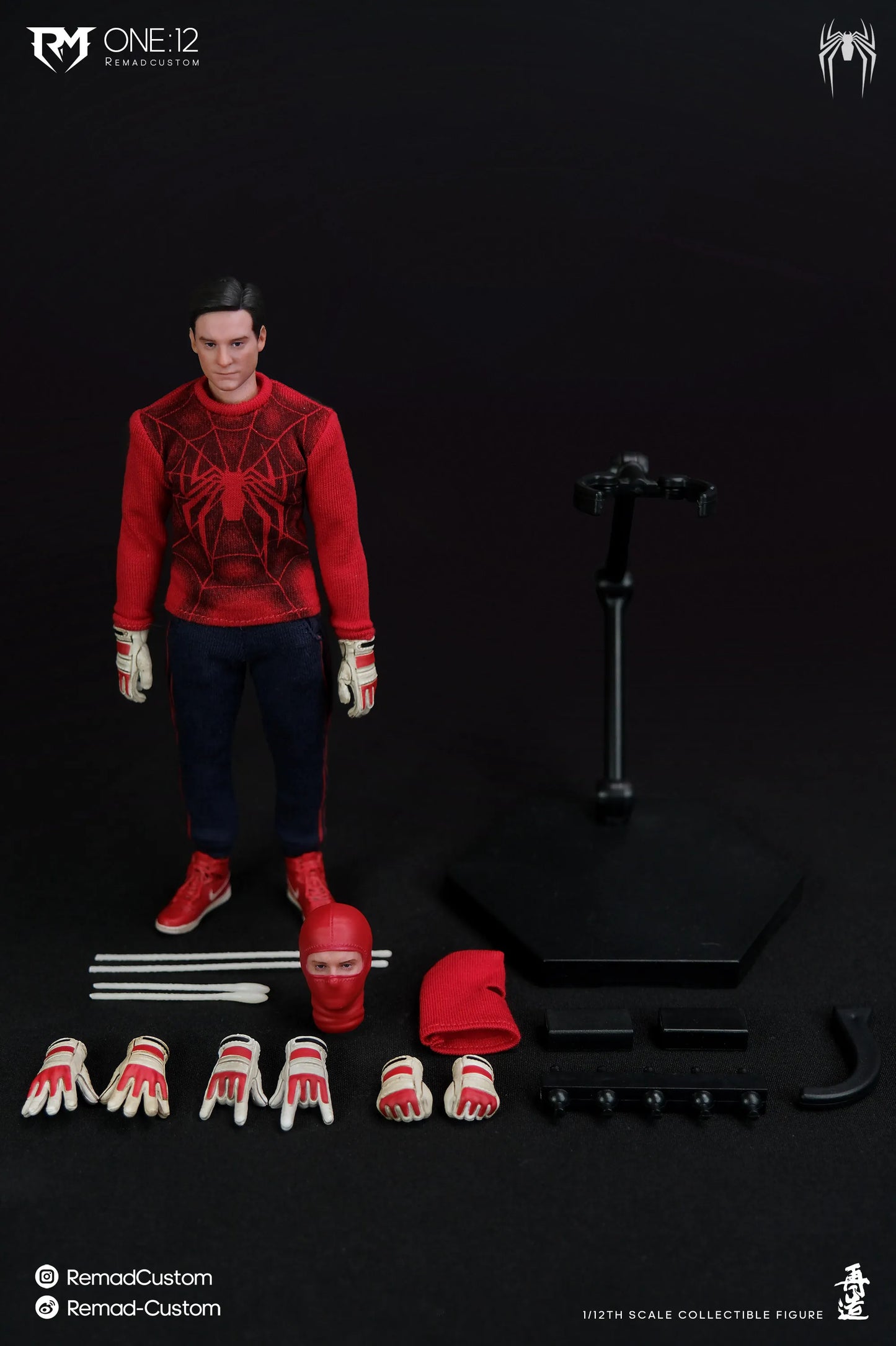 [PREORDER] Remad Custom RM-008 1/12 WRESTLER SPIDER HUMAN
