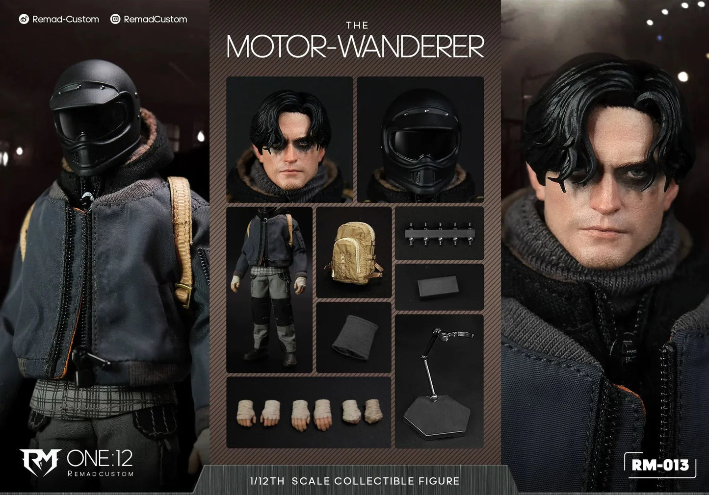 [PREORDER] Remad Custom RM-013 1/12 The MOTOR-WANDERER