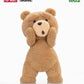 [PREORDER] POP MART  GONG ×《Ted2》GONG  -Ted 2 1/2 30 cm Teddy Bear Movable Plush Doll