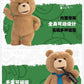 [PREORDER] POP MART  GONG ×《Ted2》GONG  -Ted 2 1/2 30 cm Teddy Bear Movable Plush Doll