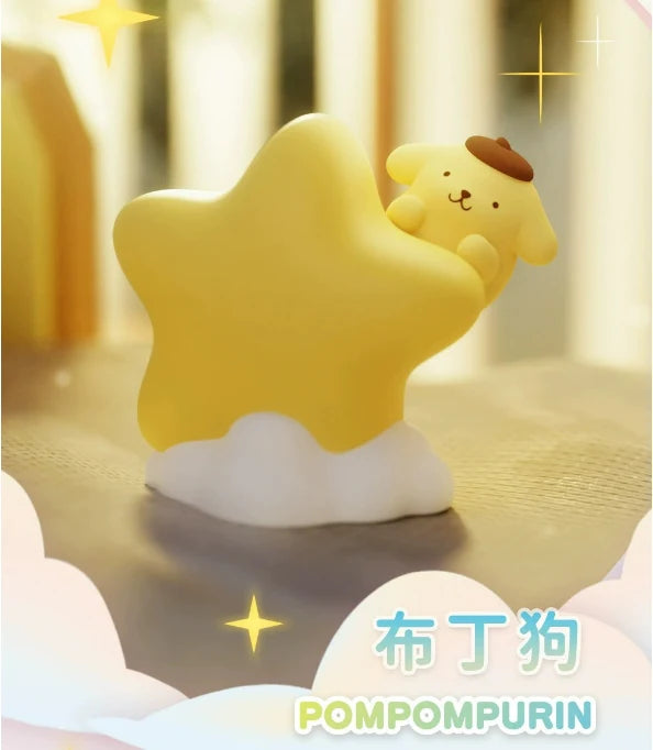 [PREORDER] BOX OF 8 Sanrio Family Star Night Light