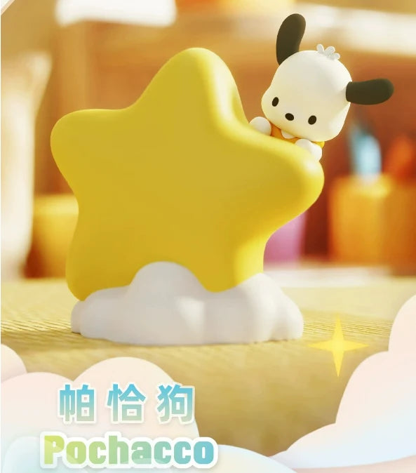 [PREORDER] BOX OF 8 Sanrio Family Star Night Light