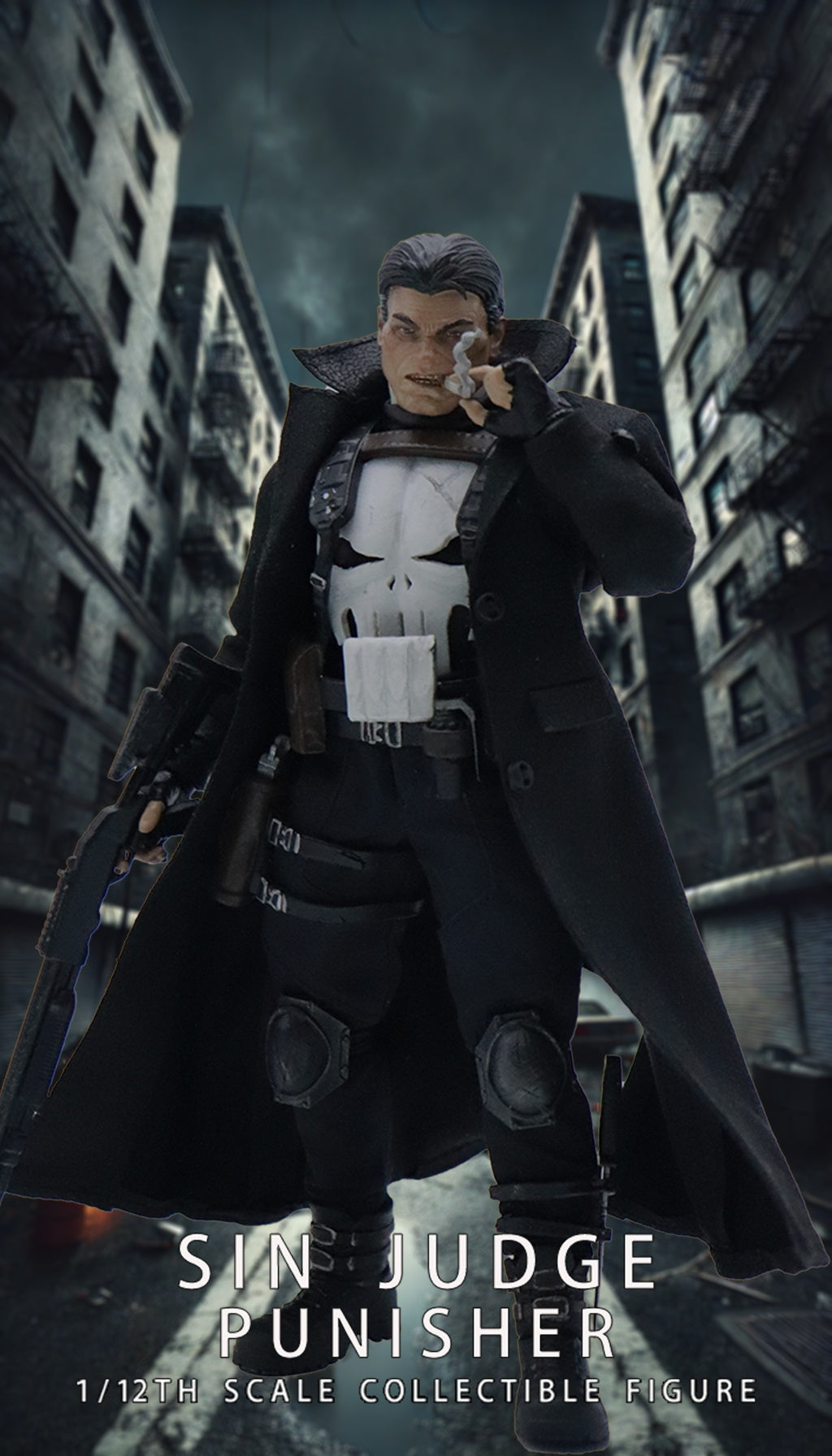 [PREORDER] Joy Man Toys 1/12 Sin Judge Punisher M010