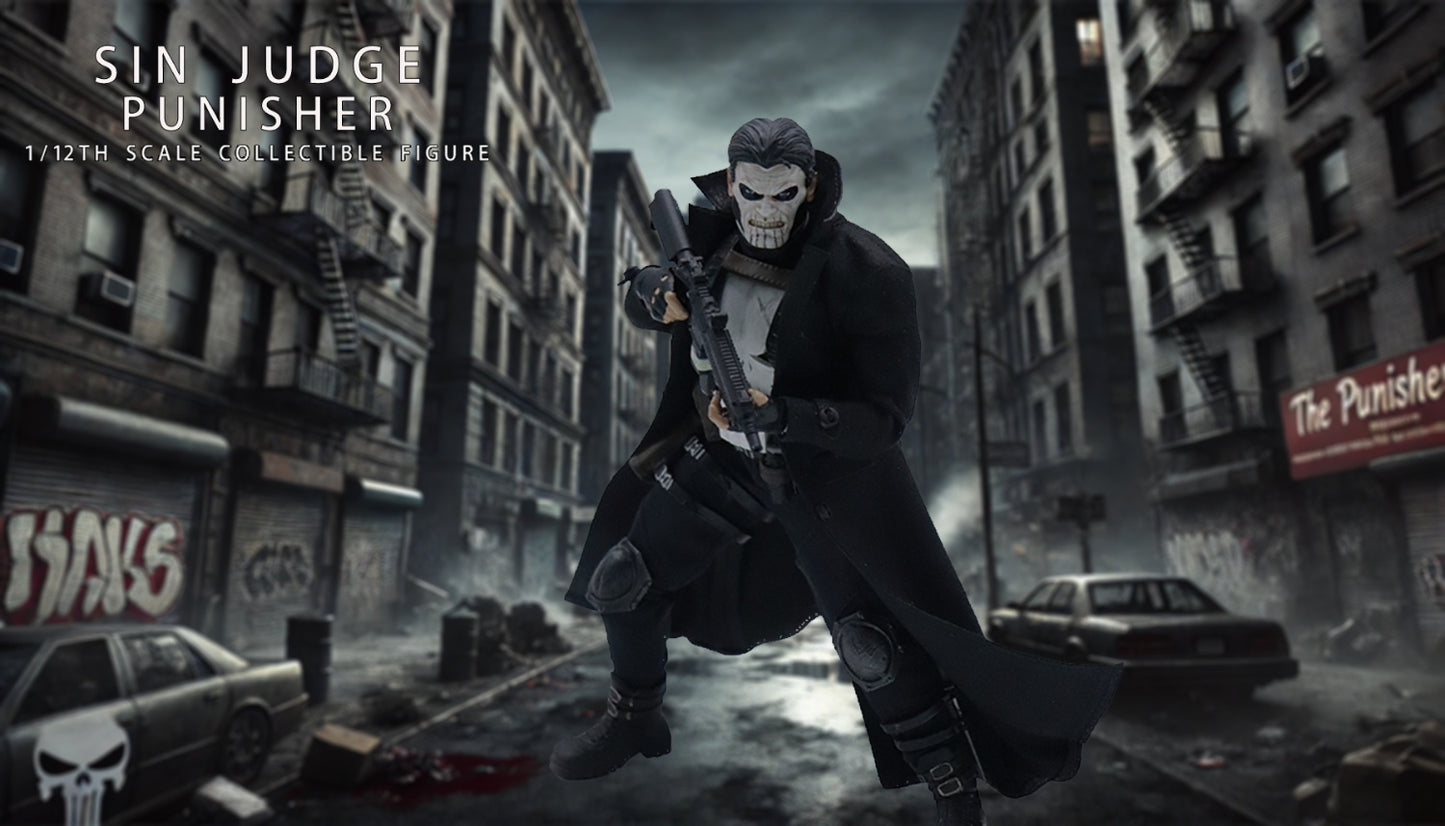 [PREORDER] Joy Man Toys 1/12 Sin Judge Punisher M010